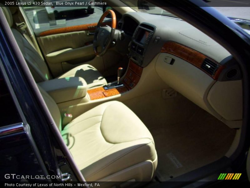 Blue Onyx Pearl / Cashmere 2005 Lexus LS 430 Sedan
