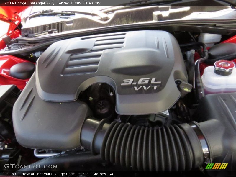 TorRed / Dark Slate Gray 2014 Dodge Challenger SXT