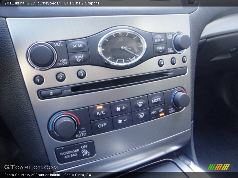 Blue Slate / Graphite 2011 Infiniti G 37 Journey Sedan