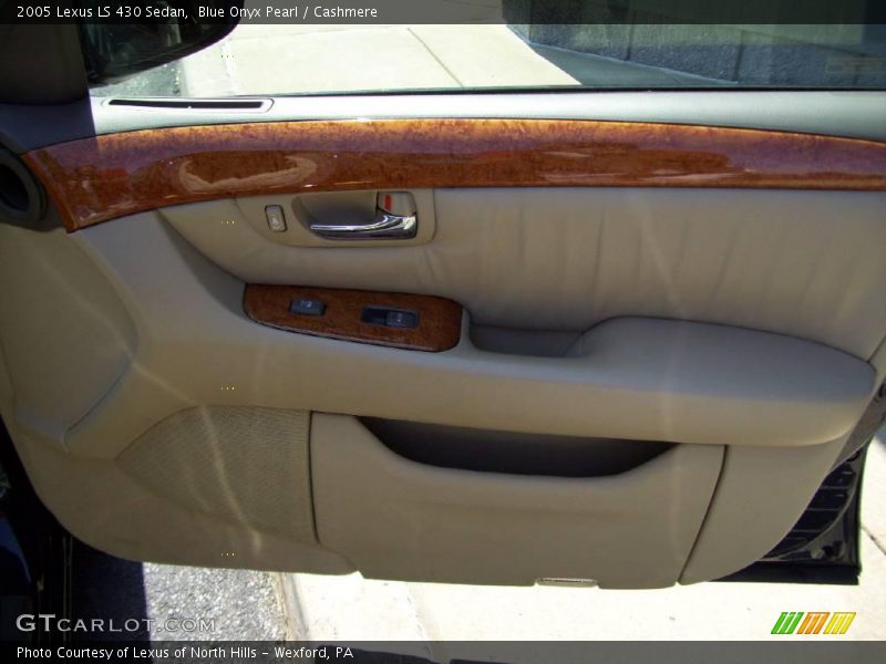Blue Onyx Pearl / Cashmere 2005 Lexus LS 430 Sedan