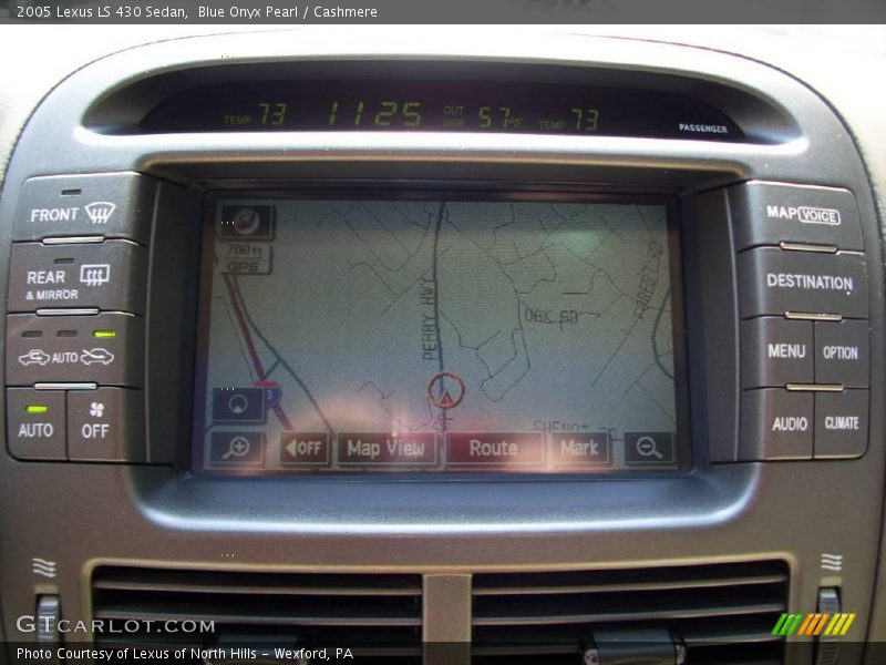 Blue Onyx Pearl / Cashmere 2005 Lexus LS 430 Sedan