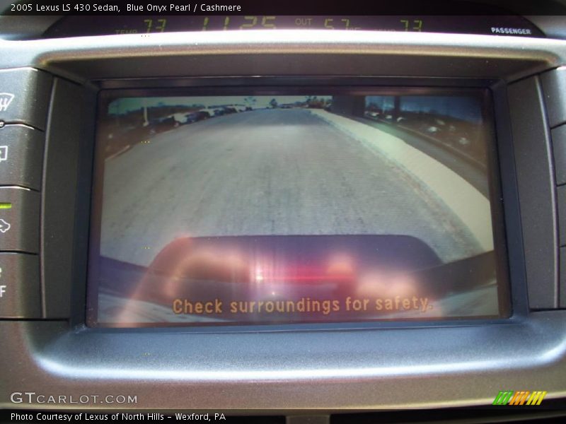 Blue Onyx Pearl / Cashmere 2005 Lexus LS 430 Sedan