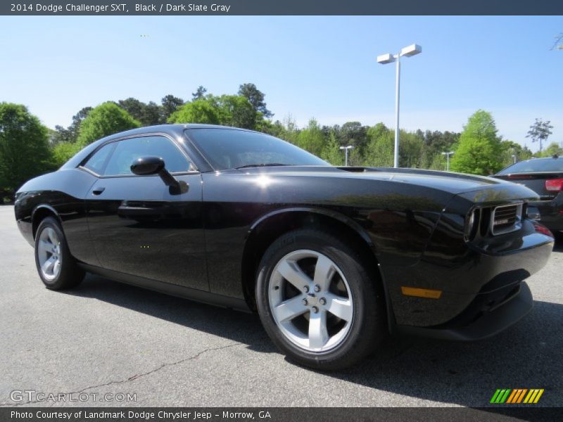 Black / Dark Slate Gray 2014 Dodge Challenger SXT