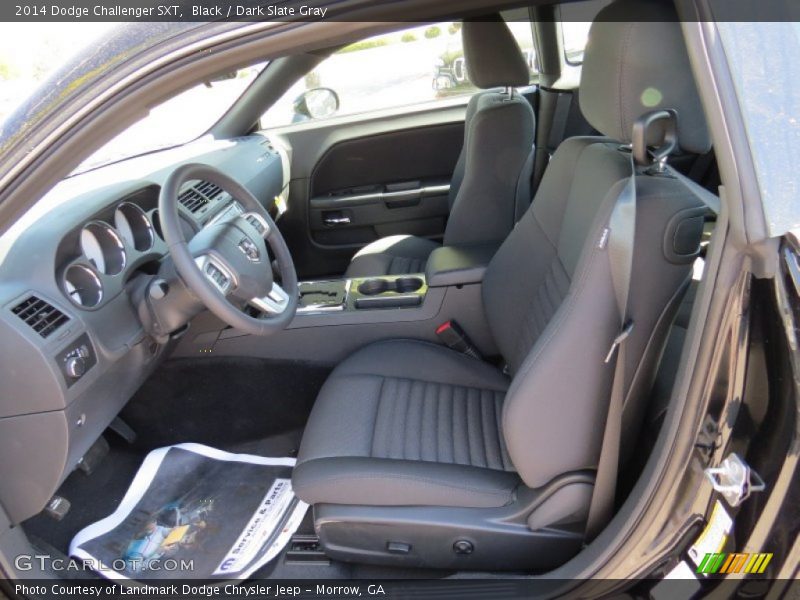 Black / Dark Slate Gray 2014 Dodge Challenger SXT