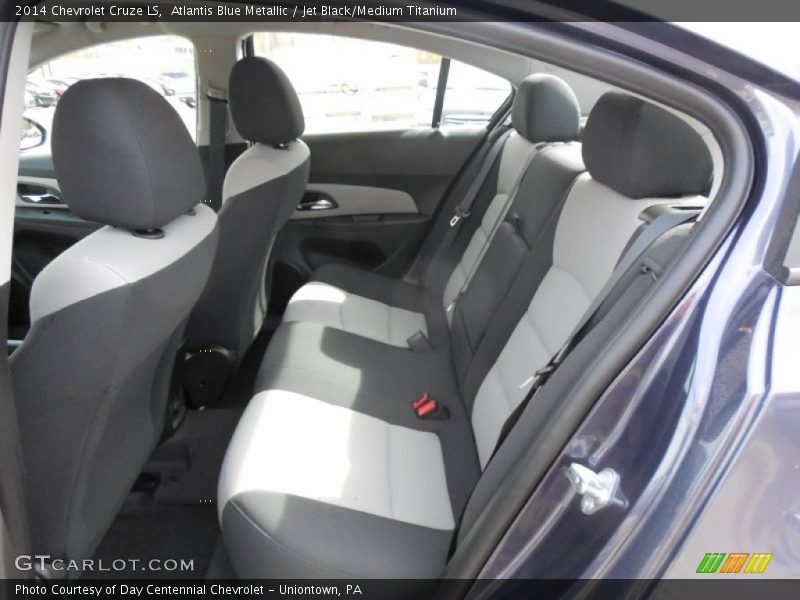 Atlantis Blue Metallic / Jet Black/Medium Titanium 2014 Chevrolet Cruze LS