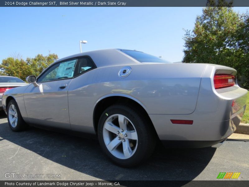 Billet Silver Metallic / Dark Slate Gray 2014 Dodge Challenger SXT