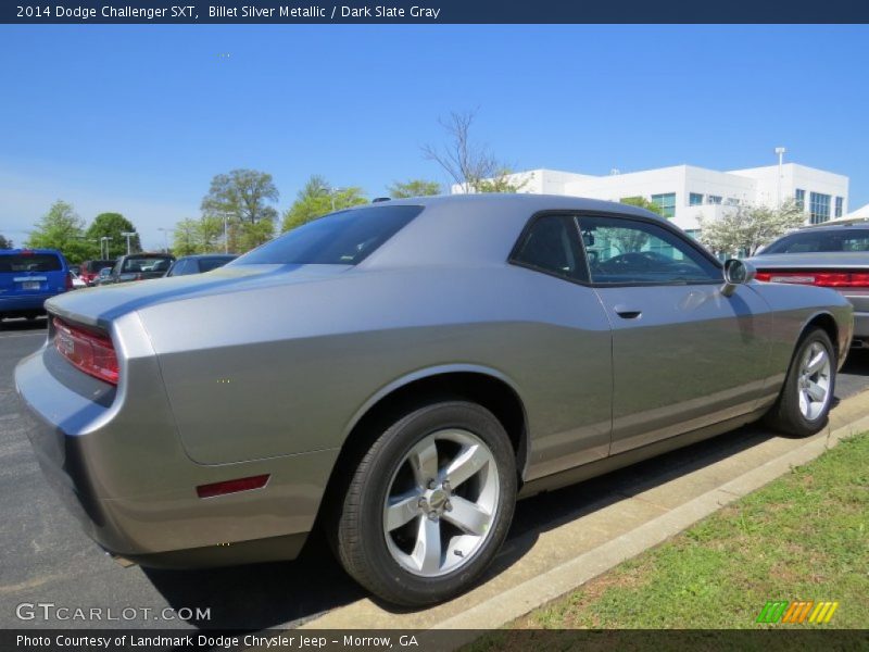 Billet Silver Metallic / Dark Slate Gray 2014 Dodge Challenger SXT