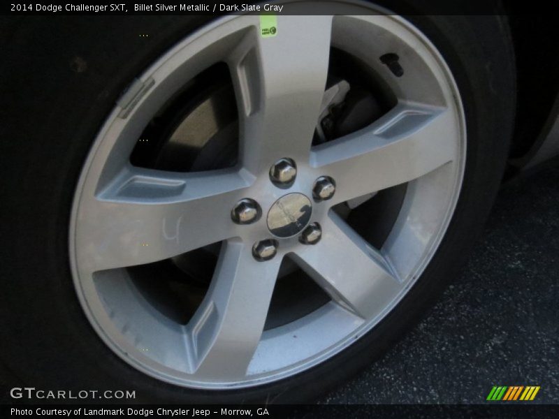 Billet Silver Metallic / Dark Slate Gray 2014 Dodge Challenger SXT