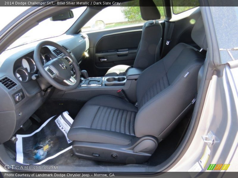 Billet Silver Metallic / Dark Slate Gray 2014 Dodge Challenger SXT