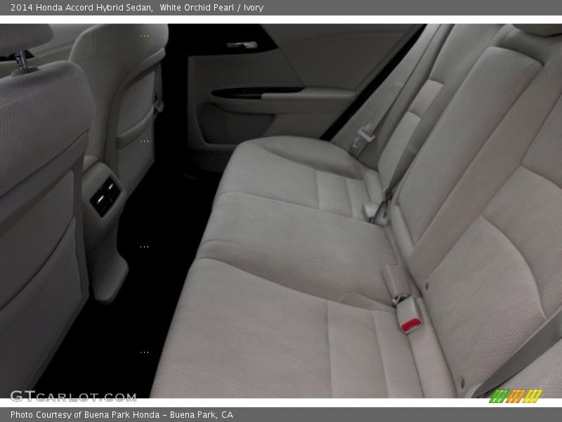 White Orchid Pearl / Ivory 2014 Honda Accord Hybrid Sedan