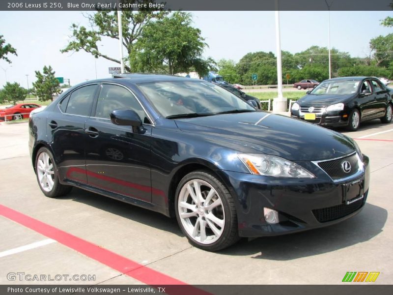 Blue Onyx Pearl / Cashmere Beige 2006 Lexus IS 250
