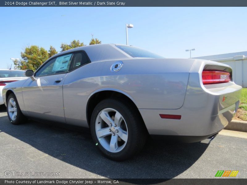 Billet Silver Metallic / Dark Slate Gray 2014 Dodge Challenger SXT
