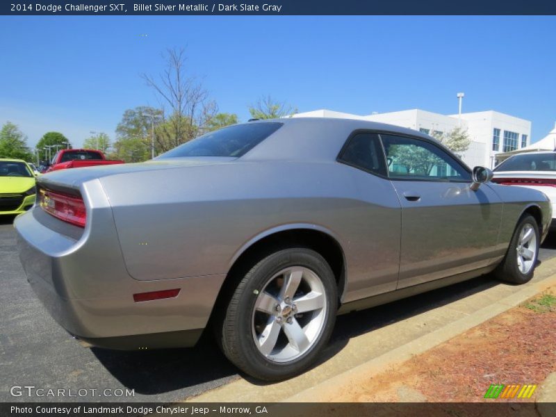 Billet Silver Metallic / Dark Slate Gray 2014 Dodge Challenger SXT