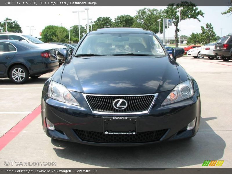 Blue Onyx Pearl / Cashmere Beige 2006 Lexus IS 250