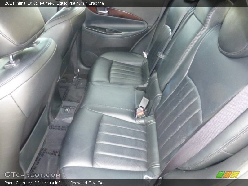 Liquid Platinum / Graphite 2011 Infiniti EX 35 Journey