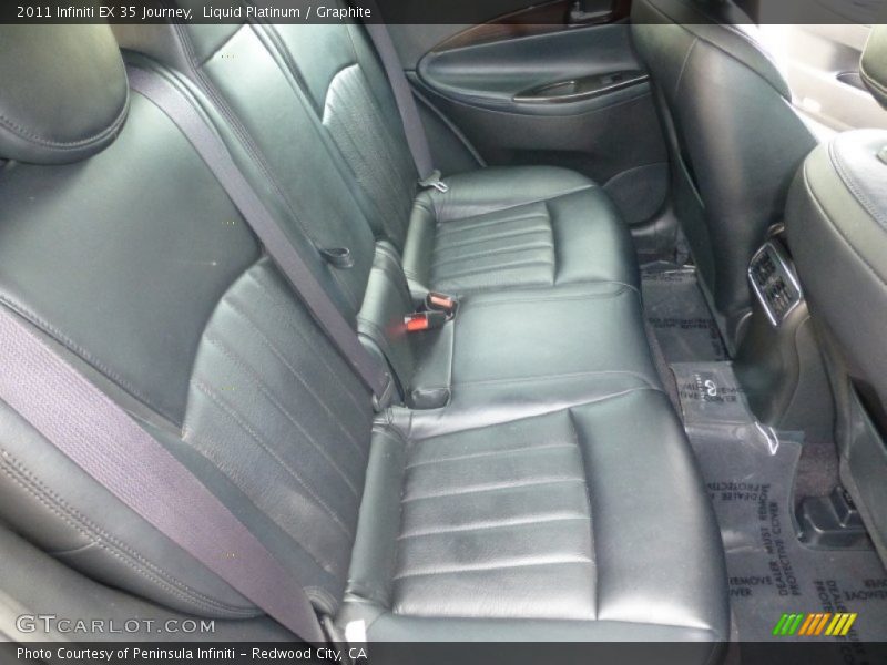 Liquid Platinum / Graphite 2011 Infiniti EX 35 Journey