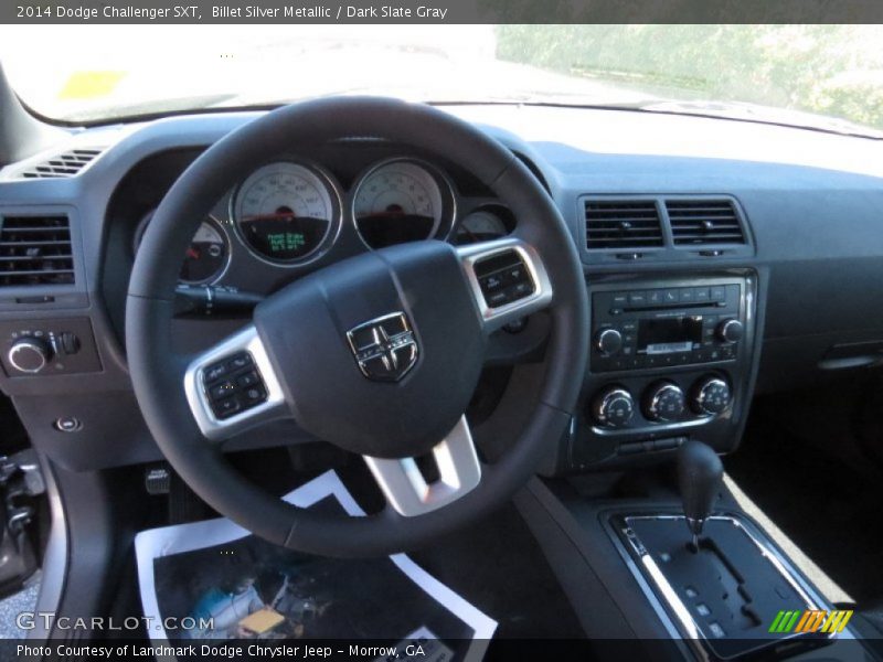 Billet Silver Metallic / Dark Slate Gray 2014 Dodge Challenger SXT