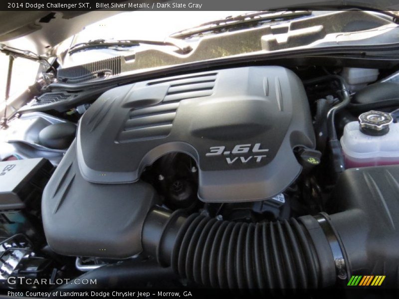 Billet Silver Metallic / Dark Slate Gray 2014 Dodge Challenger SXT