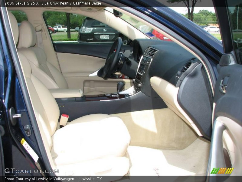 Blue Onyx Pearl / Cashmere Beige 2006 Lexus IS 250