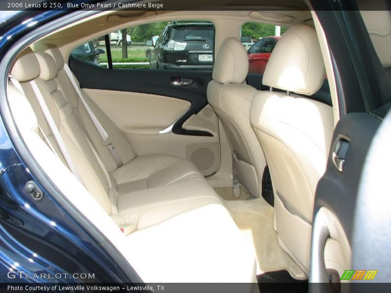 Blue Onyx Pearl / Cashmere Beige 2006 Lexus IS 250