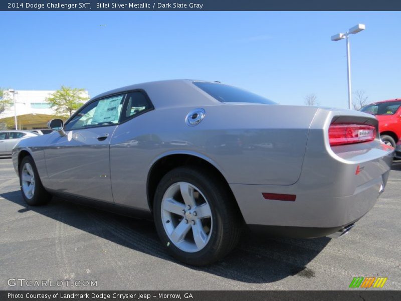 Billet Silver Metallic / Dark Slate Gray 2014 Dodge Challenger SXT