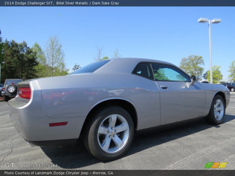 Billet Silver Metallic / Dark Slate Gray 2014 Dodge Challenger SXT