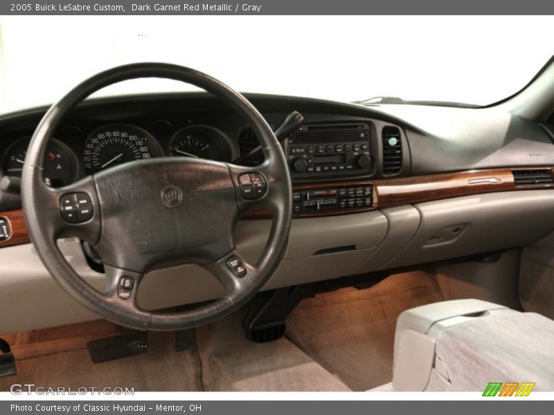 Dark Garnet Red Metallic / Gray 2005 Buick LeSabre Custom