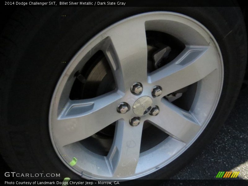 Billet Silver Metallic / Dark Slate Gray 2014 Dodge Challenger SXT