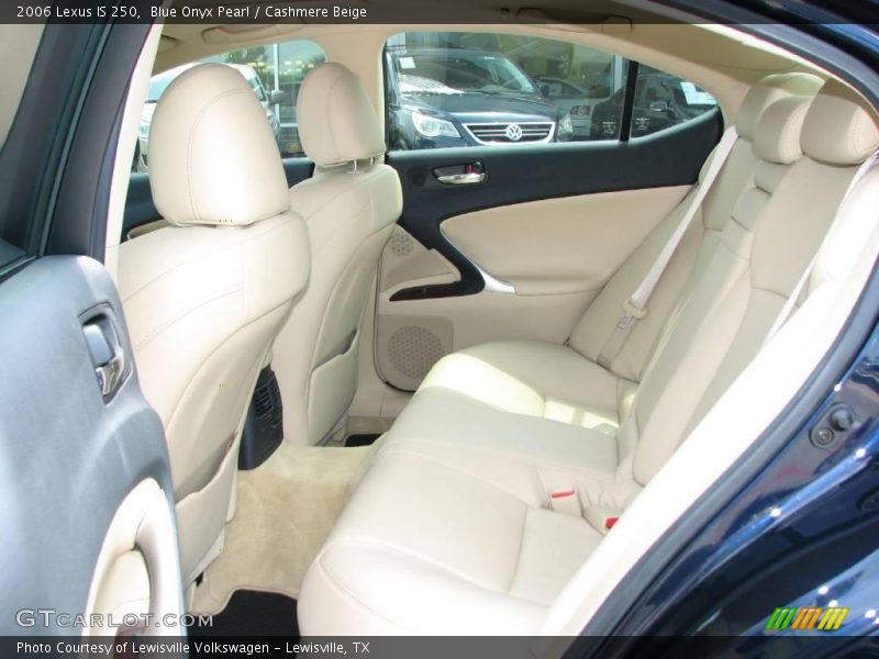 Blue Onyx Pearl / Cashmere Beige 2006 Lexus IS 250