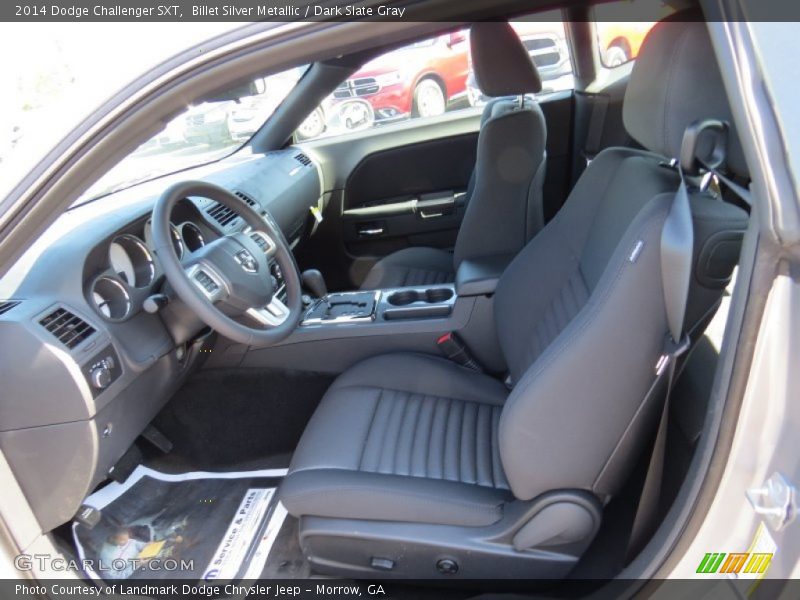 Billet Silver Metallic / Dark Slate Gray 2014 Dodge Challenger SXT
