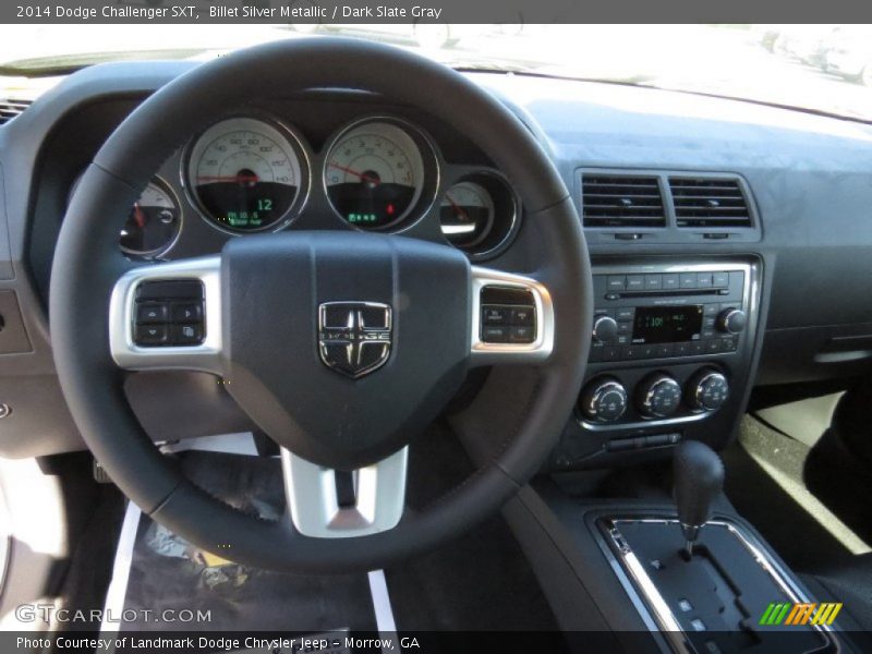 Billet Silver Metallic / Dark Slate Gray 2014 Dodge Challenger SXT
