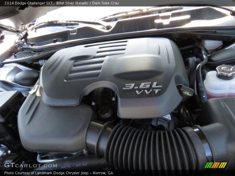 Billet Silver Metallic / Dark Slate Gray 2014 Dodge Challenger SXT