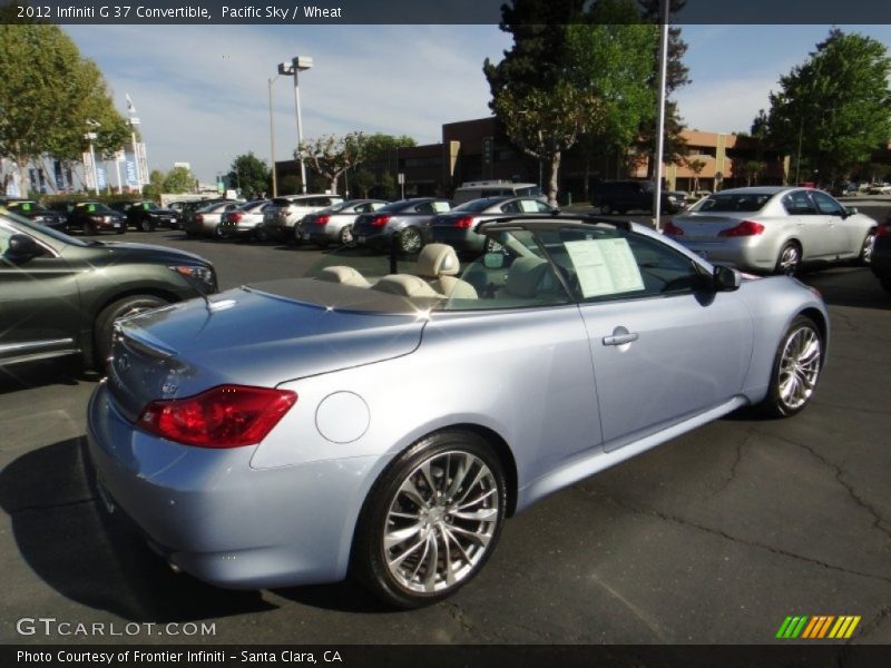 Pacific Sky / Wheat 2012 Infiniti G 37 Convertible