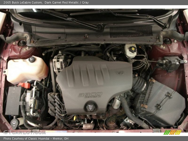 Dark Garnet Red Metallic / Gray 2005 Buick LeSabre Custom