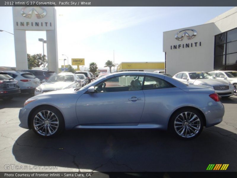 Pacific Sky / Wheat 2012 Infiniti G 37 Convertible