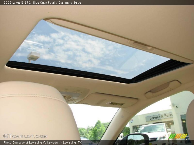Blue Onyx Pearl / Cashmere Beige 2006 Lexus IS 250