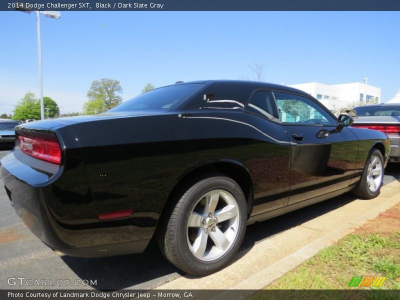 Black / Dark Slate Gray 2014 Dodge Challenger SXT