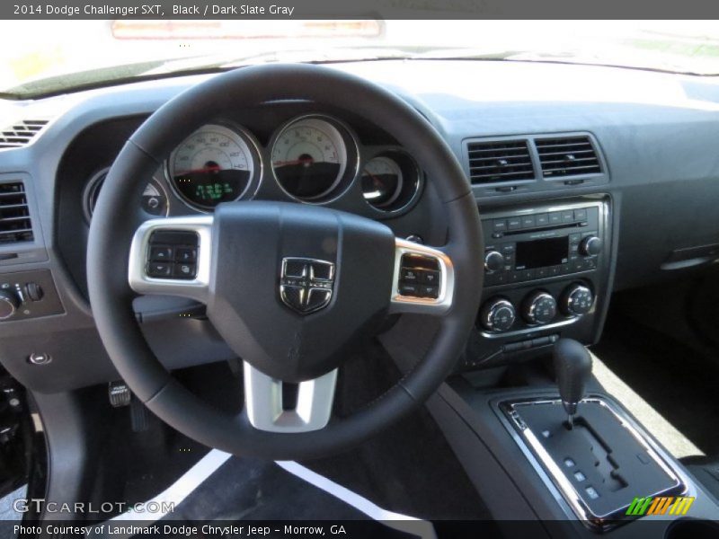 Black / Dark Slate Gray 2014 Dodge Challenger SXT