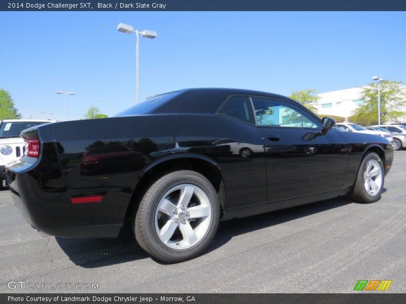 Black / Dark Slate Gray 2014 Dodge Challenger SXT