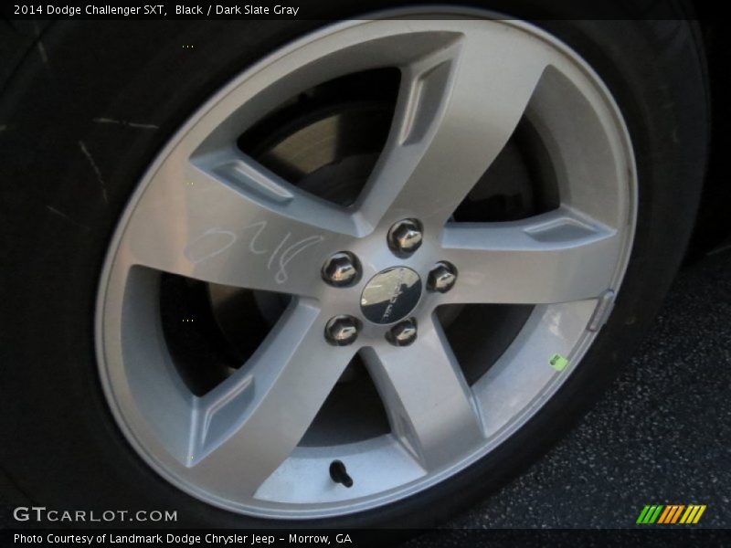 Black / Dark Slate Gray 2014 Dodge Challenger SXT