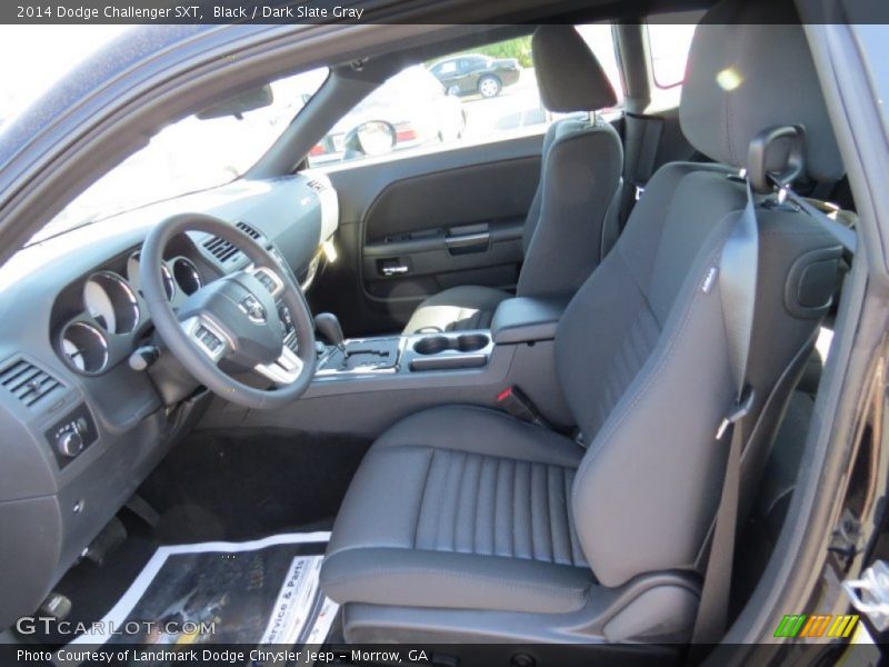 Black / Dark Slate Gray 2014 Dodge Challenger SXT