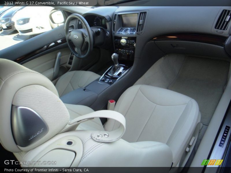 Pacific Sky / Wheat 2012 Infiniti G 37 Convertible