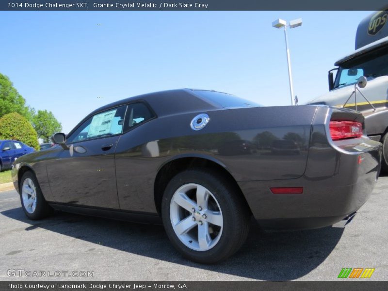 Granite Crystal Metallic / Dark Slate Gray 2014 Dodge Challenger SXT