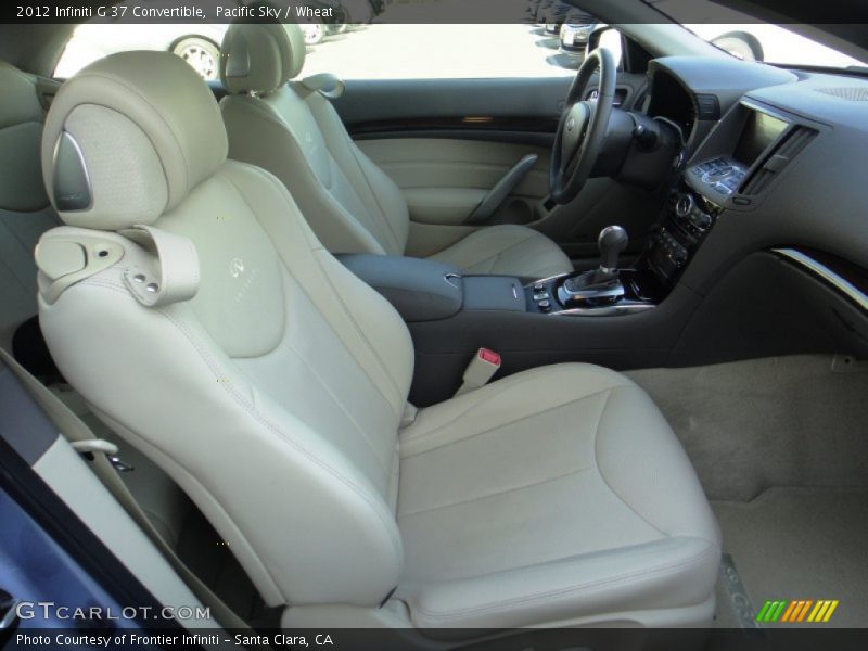 Pacific Sky / Wheat 2012 Infiniti G 37 Convertible