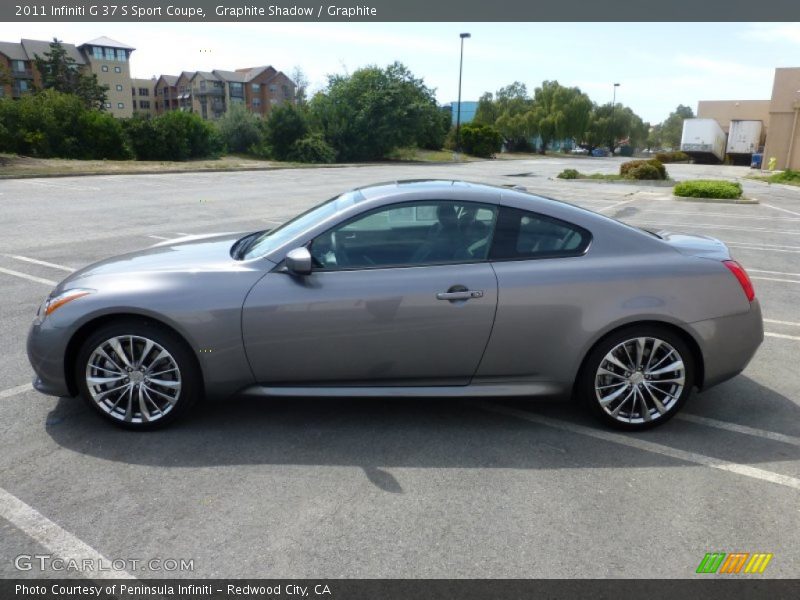 Graphite Shadow / Graphite 2011 Infiniti G 37 S Sport Coupe