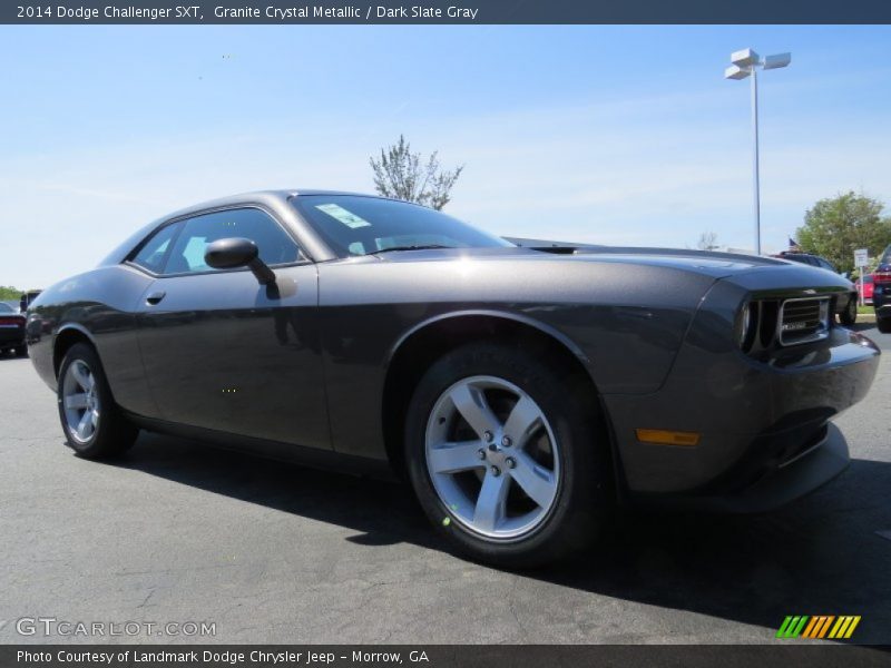 Granite Crystal Metallic / Dark Slate Gray 2014 Dodge Challenger SXT