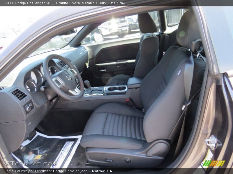 Granite Crystal Metallic / Dark Slate Gray 2014 Dodge Challenger SXT