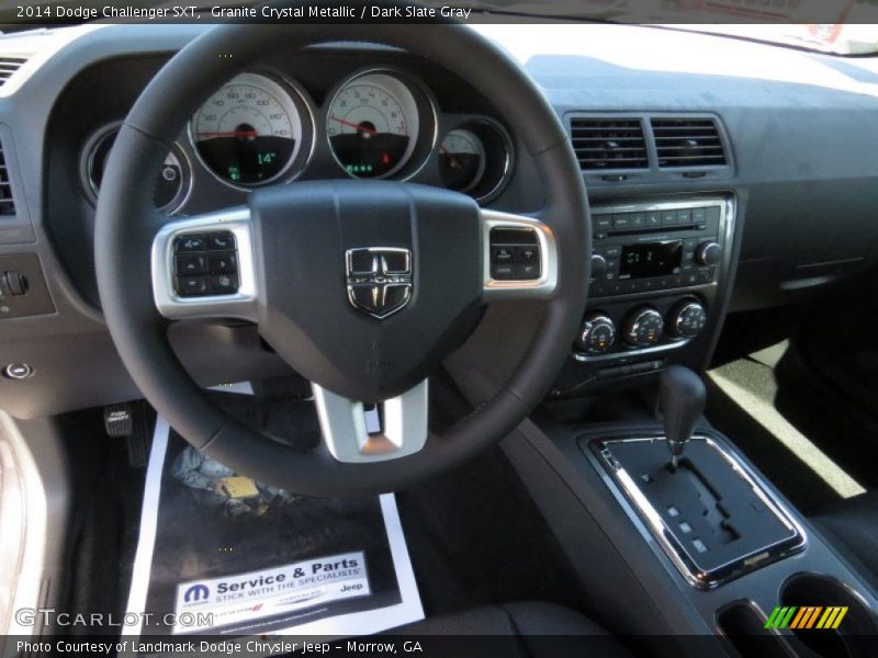 Granite Crystal Metallic / Dark Slate Gray 2014 Dodge Challenger SXT