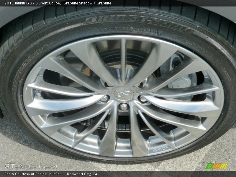 Graphite Shadow / Graphite 2011 Infiniti G 37 S Sport Coupe