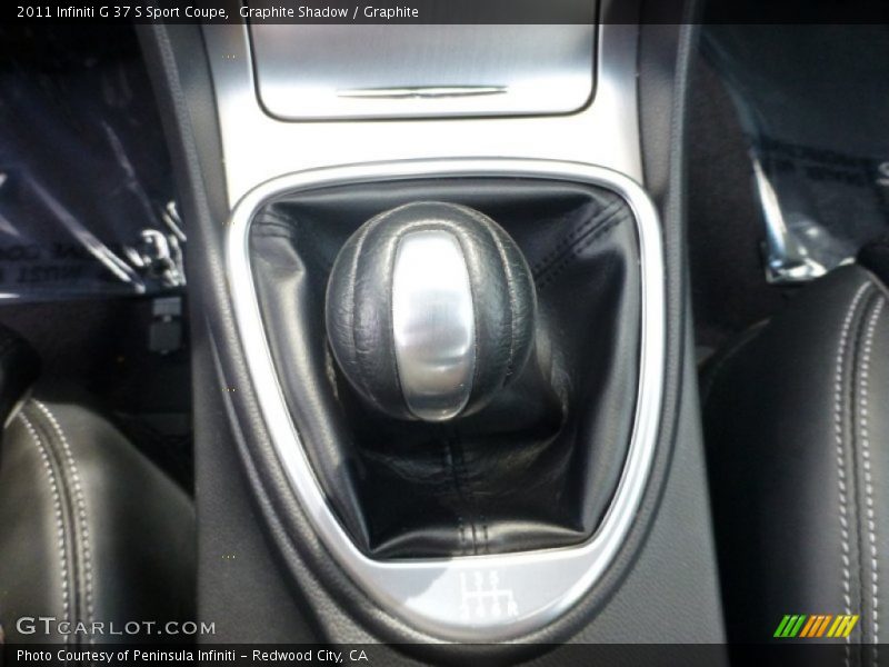 Graphite Shadow / Graphite 2011 Infiniti G 37 S Sport Coupe